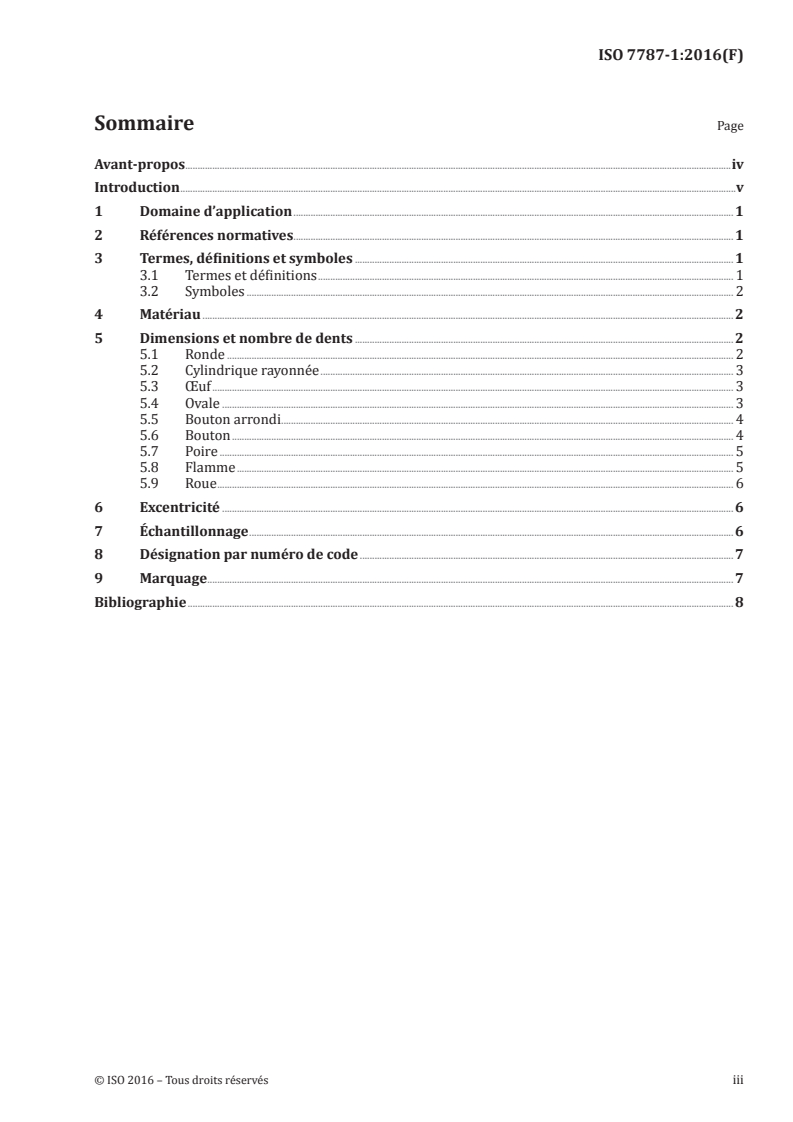ISO 7787-1:2016 ISO 7787-1:2016 - Médecine bucco-dentaire — Fraises de laboratoire — Partie 1: Fraises de laboratoire en acier/29/2016 - Page 3 preview