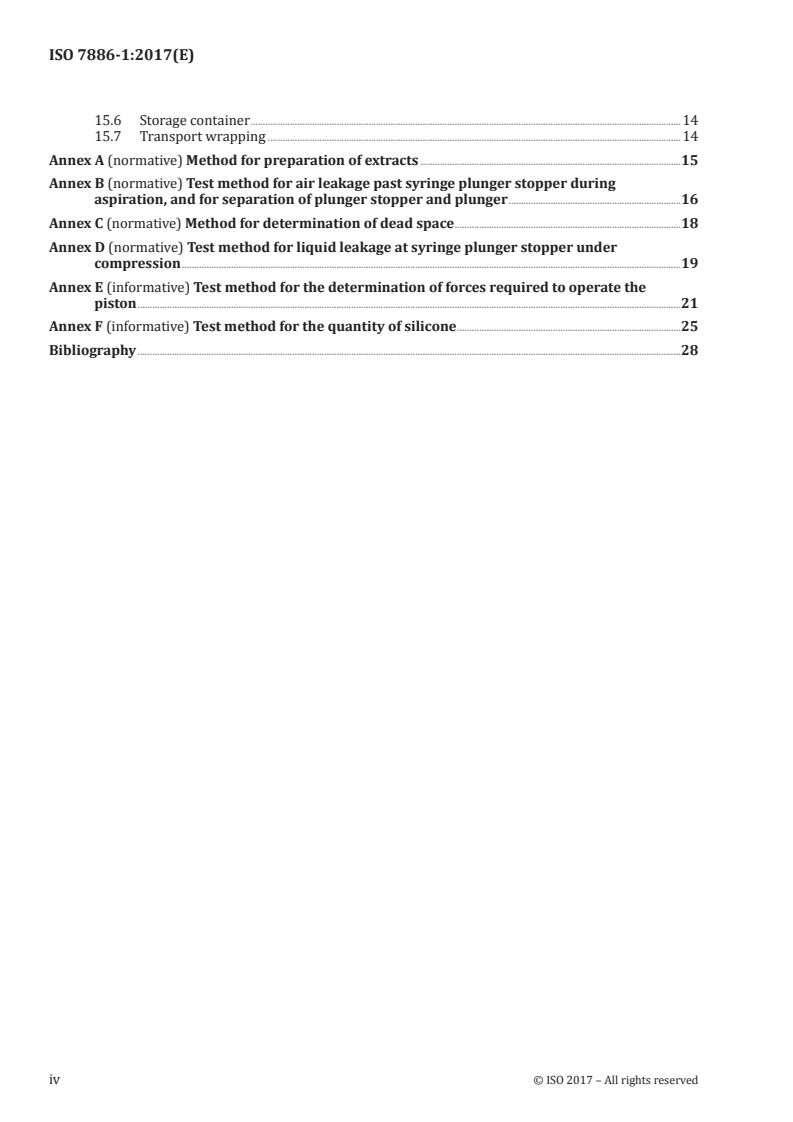 ISO 7886-1:2017 ISO 7886-1:2017 - Sterile hypodermic syringes for single use — Part 1: Syringes for manual use/22/2019 - Page 4 preview