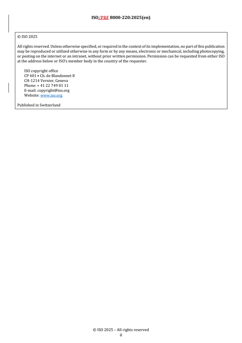 REDLINE ISO 8000-220 - Data quality — Part 220: Sensor data: Quality measurement
Released:4. 07. 2025