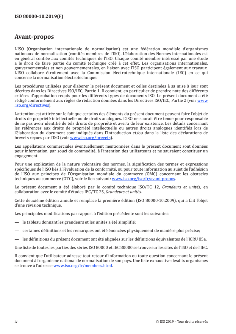 ISO 80000-10:2019 ISO 80000-10:2019 - Grandeurs et unités — Partie 10: Physique atomique et nucléaire/9/2019 - Page 4 preview