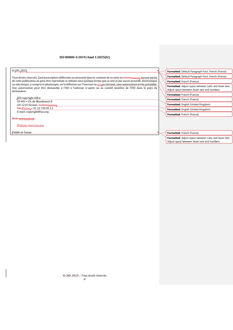 REDLINE ISO 80000-3:2019/Amd 1:2025 - Grandeurs et unités — Partie 3: Espace et temps — Amendement 1
Released:24. 07. 2025
