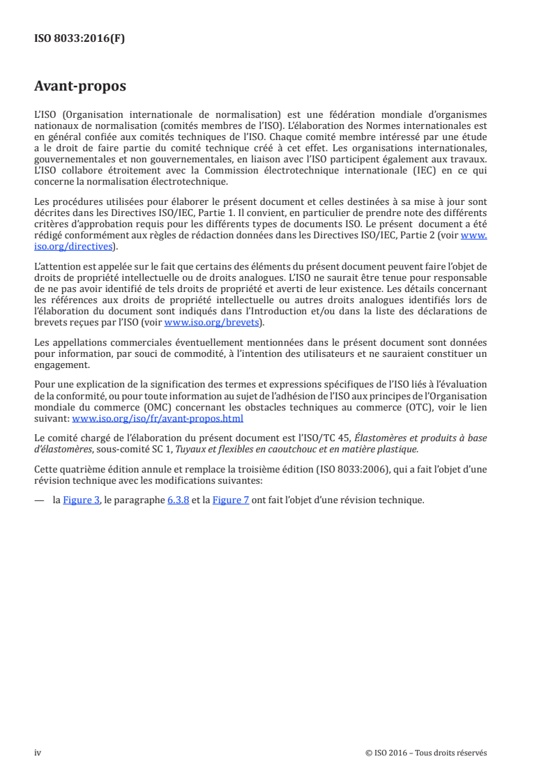 ISO 8033:2016 ISO 8033:2016 - Tuyaux en caoutchouc et en plastique — Détermination de l'adhérence entre éléments/13/2016 - Page 4 preview