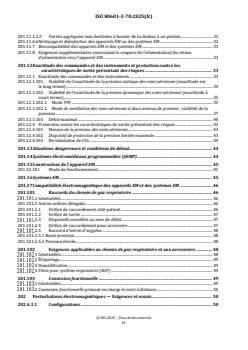 ISO 80601-2-70:2025 - Appareils électromédicaux — Partie 2-70: Exigences particulières pour la sécurité de base et les performances essentielles de l'équipement de thérapie respiratoire pour l'apnée du sommeil
Released:21. 11. 2025 - Page 4 preview