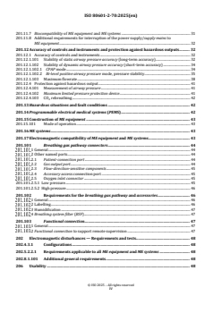 ISO 80601-2-70:2025 - Medical electrical equipment — Part 2-70: Particular requirements for basic safety and essential performance of sleep apnoea breathing therapy equipment
Released:21. 11. 2025 - Page 4 preview