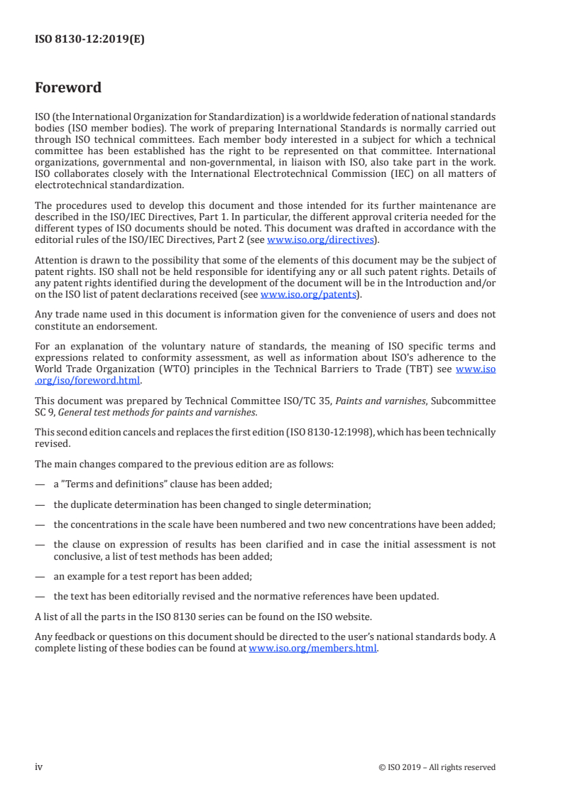ISO 8130-12:2019 ISO 8130-12:2019 - Coating powders — Part 12: Determination of compatibility/1/2019 - Page 4 preview
