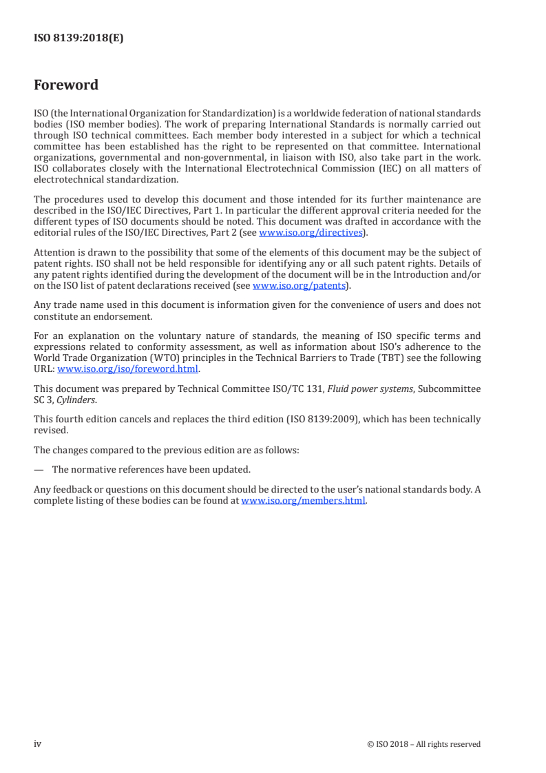 ISO 8139:2018 ISO 8139:2018 - Pneumatic fluid power — Cylinders, 1 000 kPa (10 bar) series — Mounting dimensions of rod-end spherical eyes
Released:9/19/2018 - Page 4 preview