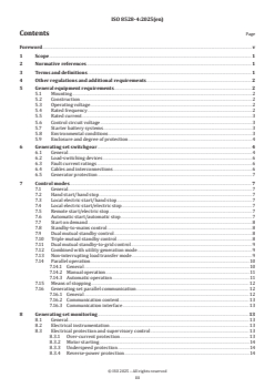 ISO 8528-4:2025 - Reciprocating internal combustion engine driven alternating current generating sets — Part 4: Controlgear and switchgear
Released:10/10/2025 - Page 3 preview