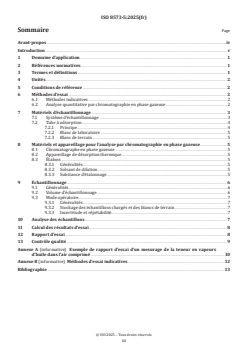 ISO 8573-5:2025 - Air comprimé — Mesurage des polluants — Partie 5: Teneur en vapeurs d'huile
Released:8. 08. 2025 - Page 3 preview