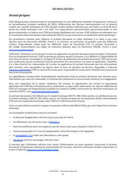 ISO 8846:2025 ISO 8846:2025 - Petits navires — Appareils électriques — Protection contre l’inflammation des gaz inflammables environnants
Released:12/3/2025 - Page 4 preview