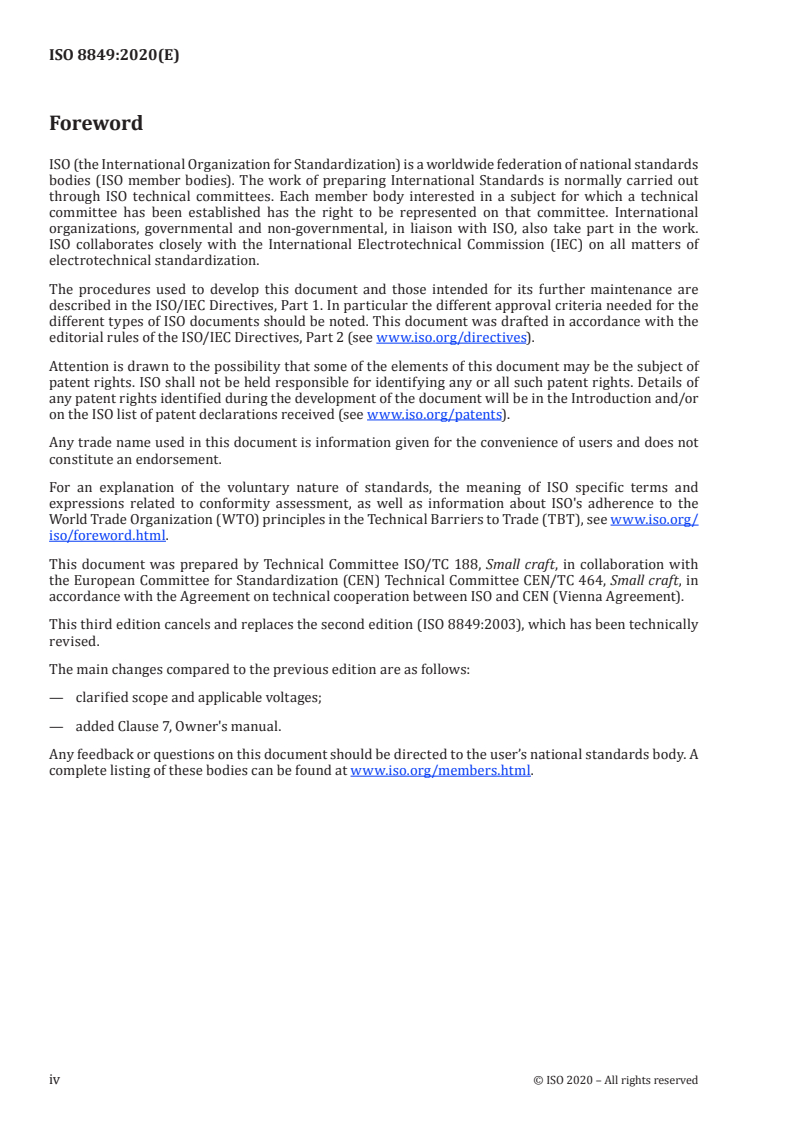 ISO 8849:2020 ISO 8849:2020 - Small craft — Electrically operated bilge pumps
Released:12/14/2020 - Page 4 preview