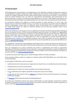 ISO 8902:2025 ISO 8902:2025 - Huile essentielle de lavandin Grosso (Lavandula x intermedia Emeric ex Loisel. « grosso ») (ex Lavandula angustifolia Mill. × Lavandula latifolia Medik. « grosso »)
Released:9/22/2025 - Page 4 preview
