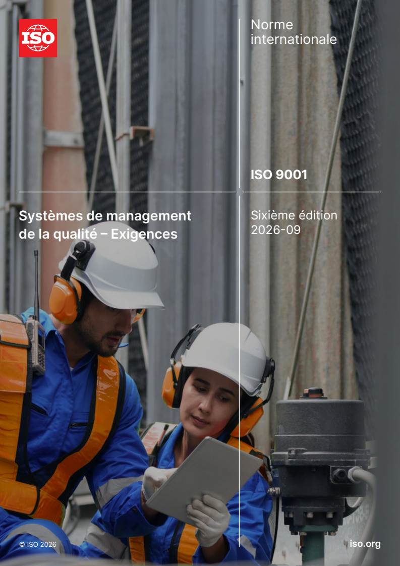 ISO 9001:2026 ISO 9001:2026 - Systèmes de management de la qualité — Exigences - Page 1 preview