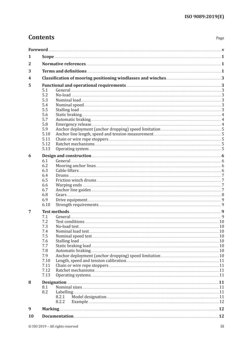 ISO 9089:2019 ISO 9089:2019 - Marine structures — Mobile offshore units — Mooring positioning windlasses and winches
Released:7/2/2019 - Page 3 preview