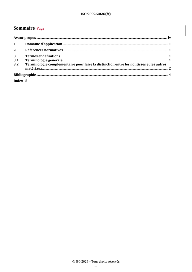 ISO 9092:2026 REDLINE ISO 9092:2026 - Nontissés — Vocabulaire - Page 3 preview