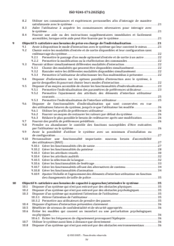 ISO 9241-171:2025 - Ergonomie de l’interaction homme-système — Partie 171: L’accessibilité aux logiciels
Released:12/5/2025 - Page 4 preview