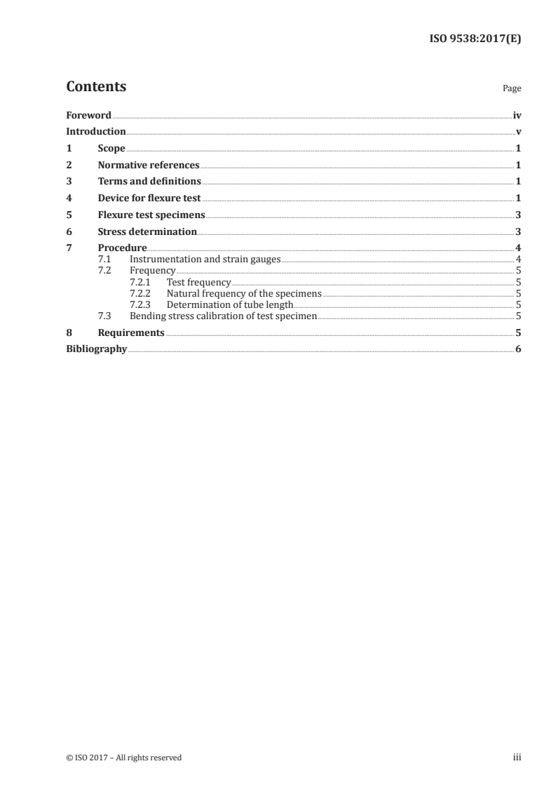 ISO 9538:2017 ISO 9538:2017 - Aerospace series — Hydraulic tubing joints and fittings — Planar flexure test/25/2017 - Page 3 preview