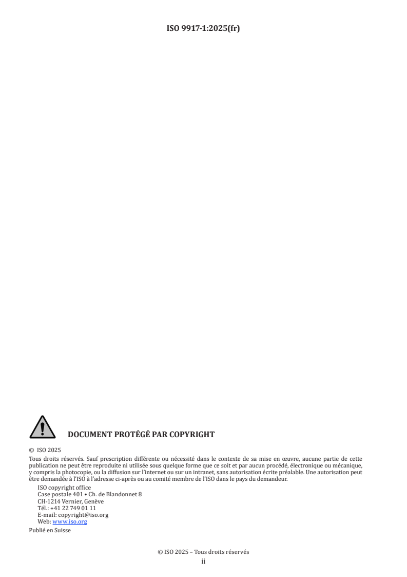 ISO 9917-1:2025 - Médecine bucco-dentaire — Ciments à base d’eau — Partie 1: Ciments acido-basiques
Released:27. 05. 2025