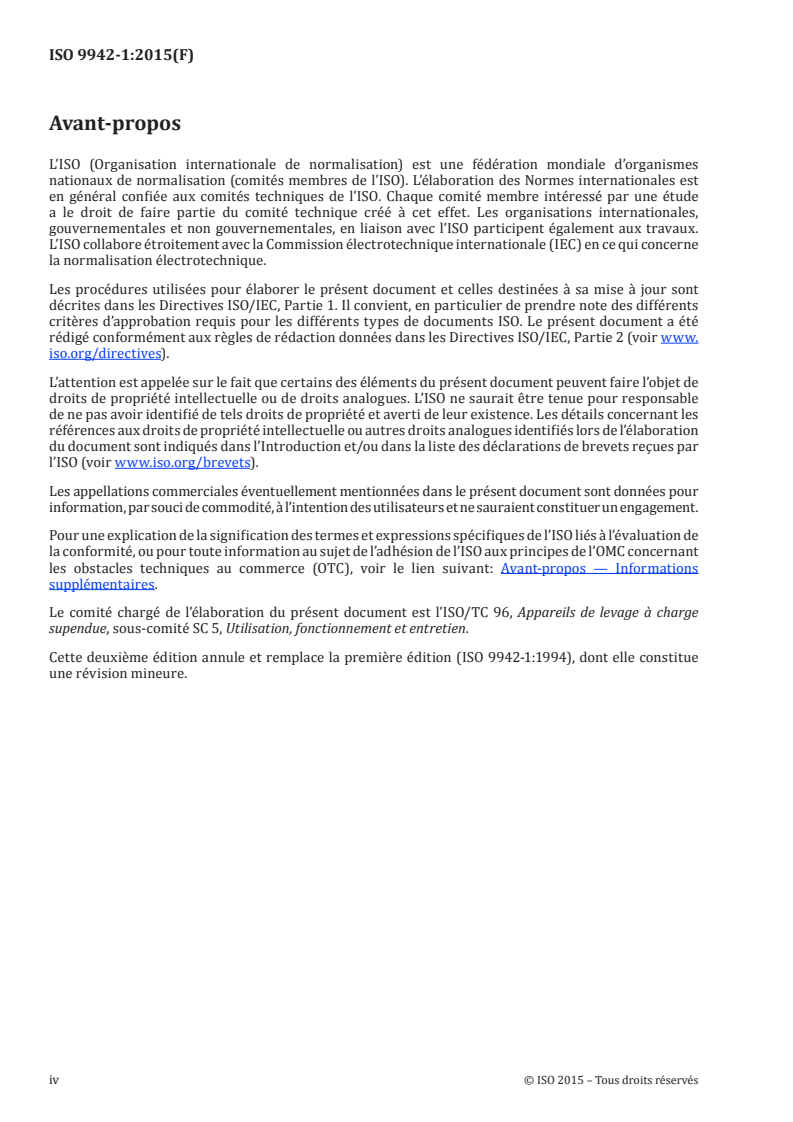 ISO 9942-1:2015 ISO 9942-1:2015 - Appareils de levage à charge suspendue — Plaques descriptives — Partie 1: Généralités/21/2015 - Page 4 preview