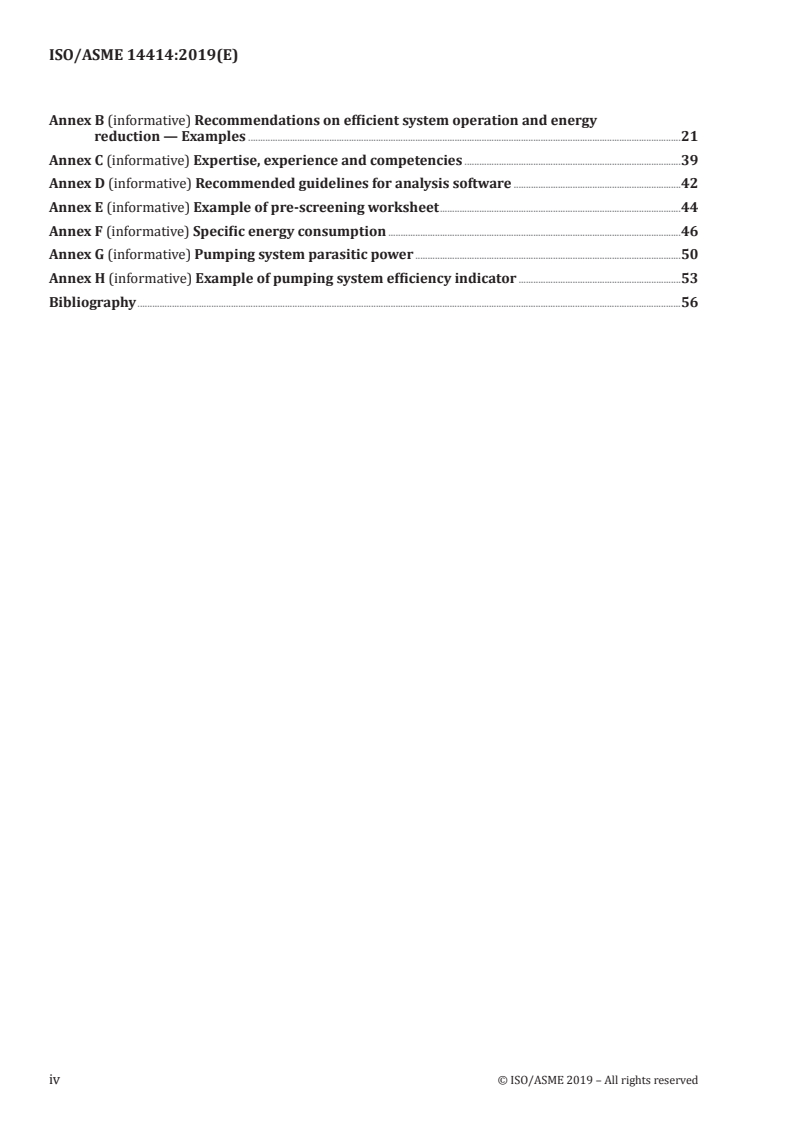ISO/ASME 14414:2019 ISO/ASME 14414:2019 - Pump system energy assessment/30/2019 - Page 4 preview