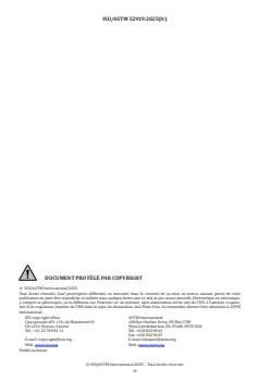 ISO/ASTM 52919:2025 - Fabrication additive — Principes de qualification — Méthode d'essai pour les moules en sable pour fonderie métallique
Released:1. 09. 2025 - Page 2 preview
