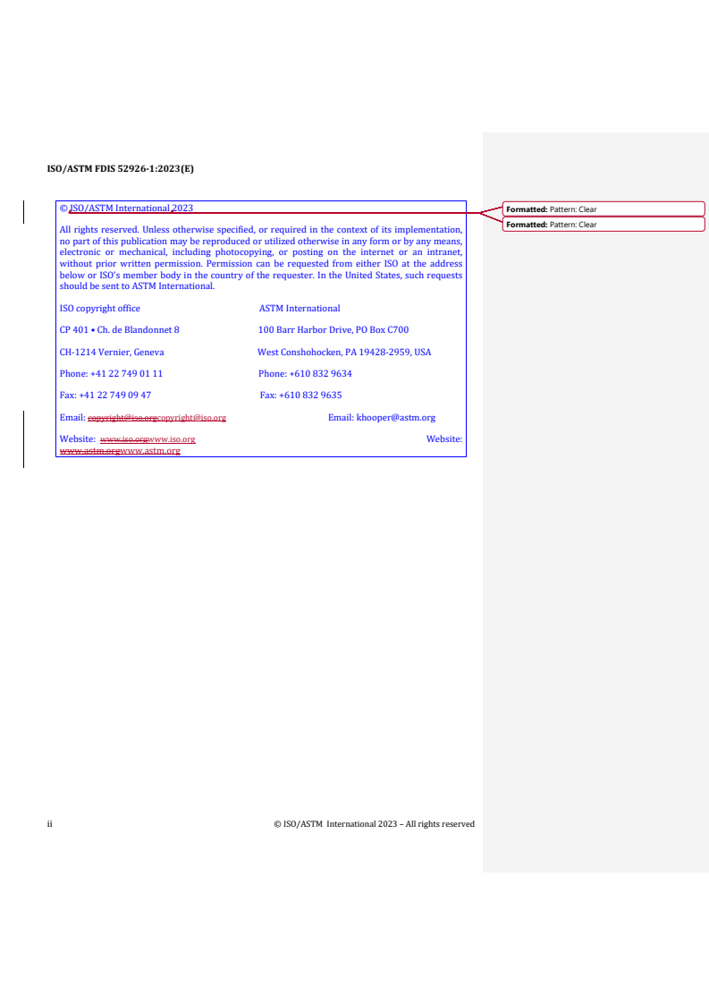ISO/ASTM 52926-1:2023 REDLINE ISO/ASTM 52926-1 - Additive manufacturing of metals — Qualification principles — Part 1: General qualification of operators
Released:28. 07. 2023