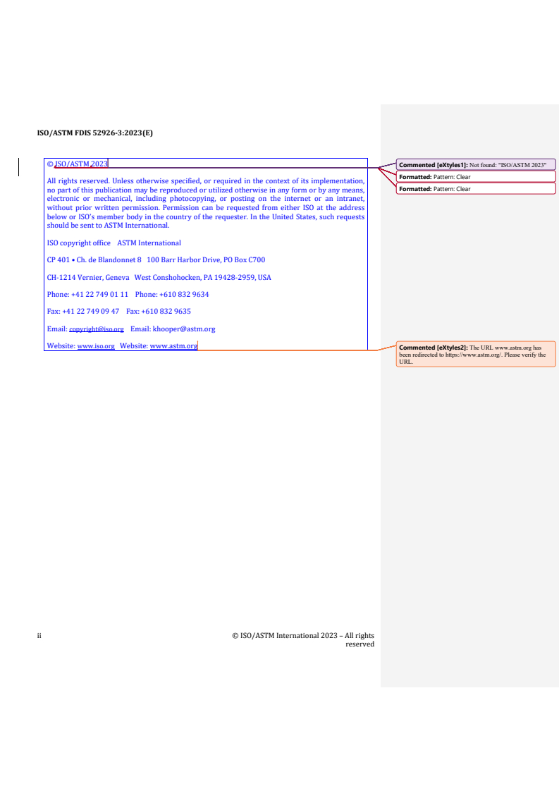 REDLINE ISO/ASTM 52926-3 - Additive manufacturing of metals — Qualification principles — Part 3: Qualification of operators for PBF-EB
Released:28. 07. 2023