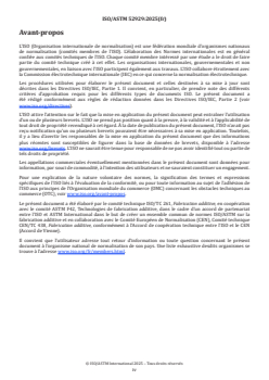 ISO/ASTM 52929:2025 ISO/ASTM 52929:2025 - Fabrication additive de métaux — Fusion sur lit de poudre — Présentation des propriétés des matériaux dans les fiches de données de matériaux
Released:10/3/2025 - Page 4 preview