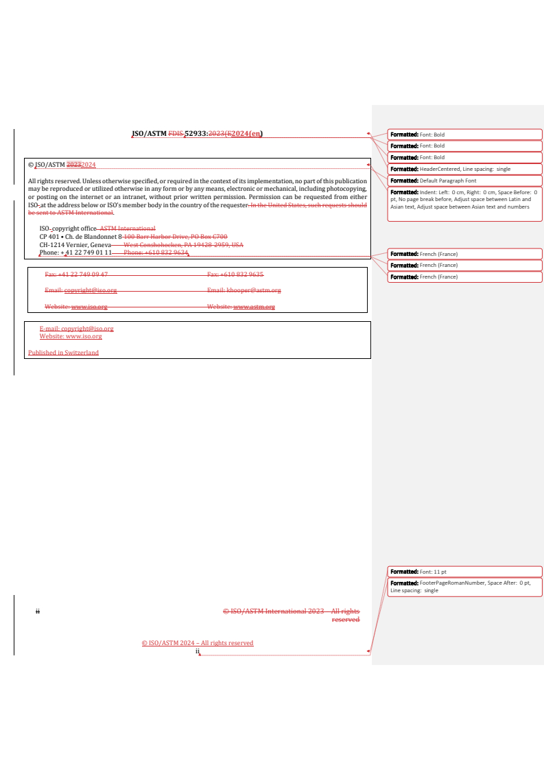 REDLINE ISO/ASTM 52933:2024 - Additive manufacturing — Environment, health and safety — Test method for the hazardous substances emitted from material extrusion type 3D printers in the non-industrial places
Released:10. 06. 2025