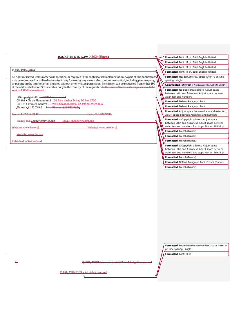 ISO/ASTM TS 52949:2025 REDLINE ISO/ASTM DTS 52949 - Additive manufacturing of metals — Qualification principles — Installation, operation and performance (IQ/OQ/PQ) of PBF-EB equipment
Released:16. 05. 2024