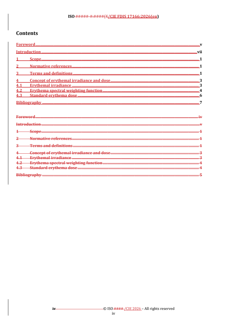 ISO/CIE FDIS 17166 REDLINE ISO/CIE FDIS 17166 - Erythema reference action spectrum and standard erythema dose - Page 4 preview