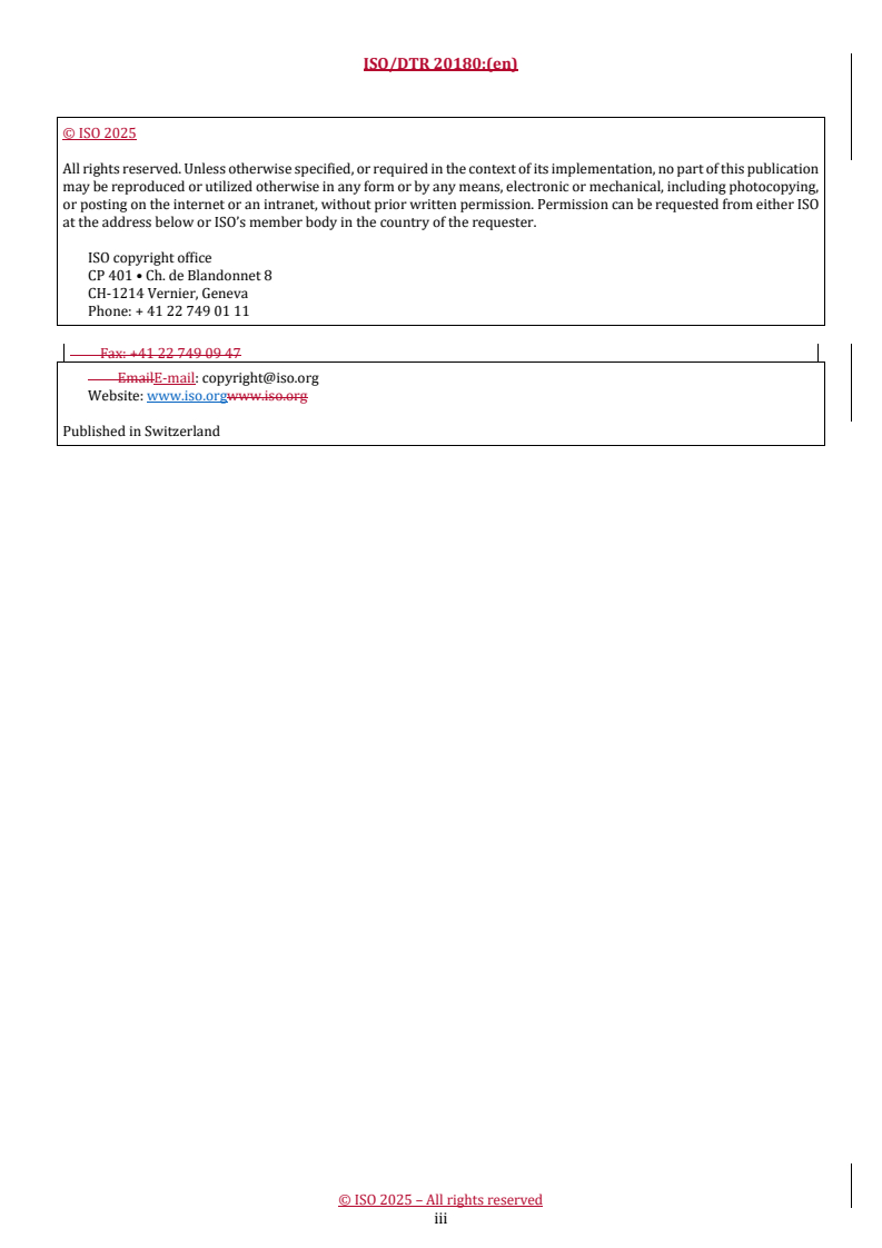 ISO/DTR 20180 REDLINE ISO/DTR 20180 - Risk-based product quality data interchange in e-commerce
Released:16. 12. 2025 - Page 3 preview