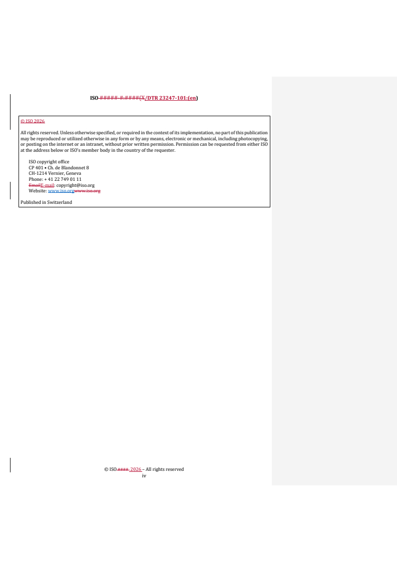 ISO/DTR 23247-101 REDLINE ISO/DTR 23247-101 - Automation systems and integration — Digital twin framework for manufacturing — Part 101: Use case on management of robotic multilayer and multipass gas-shielded metal arc welding process
Released:27. 01. 2026 - Page 4 preview