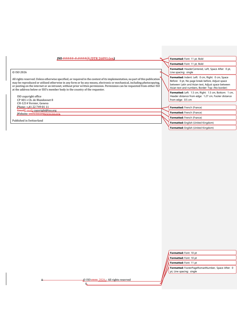 ISO/DTR 26091 REDLINE ISO/DTR 26091 - Wood and wood-based products — Background and examples of calculating the forest carbon balance - Page 2 preview