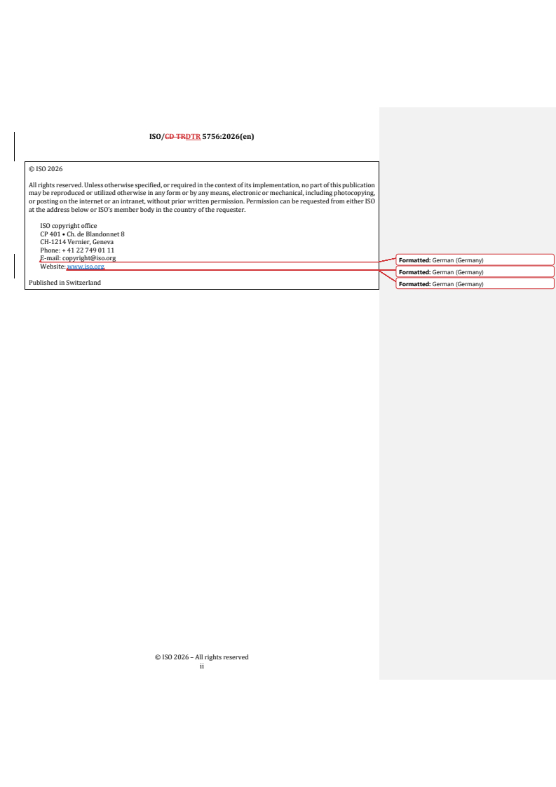 ISO/TR 5756 REDLINE ISO/DTR 5756 - Petroleum and related products, fuels and lubricants from natural or synthetic sources — Overview of volumetric practices for estimating hydrocarbon and ethanol content in fuel ethanol and gasoline blends - Page 2 preview