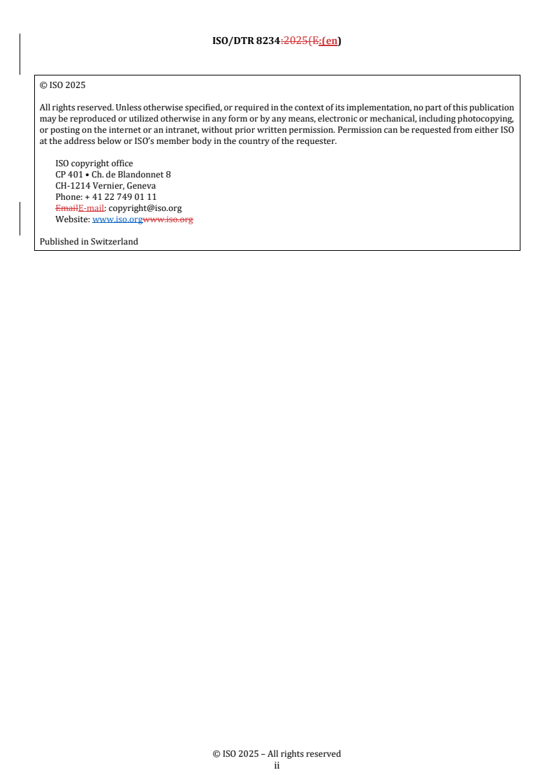 REDLINE ISO/DTR 8234 - Road vehicles — Pre-crash classification systems
Released:20. 08. 2025