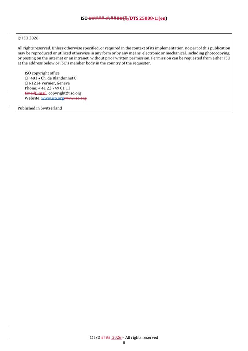 ISO/DTS 25008-1.2 REDLINE ISO/DTS 25008-1 - Soil quality — Responses of higher plants to environmental stresses — Part 1: Physiological parameters - Page 2 preview