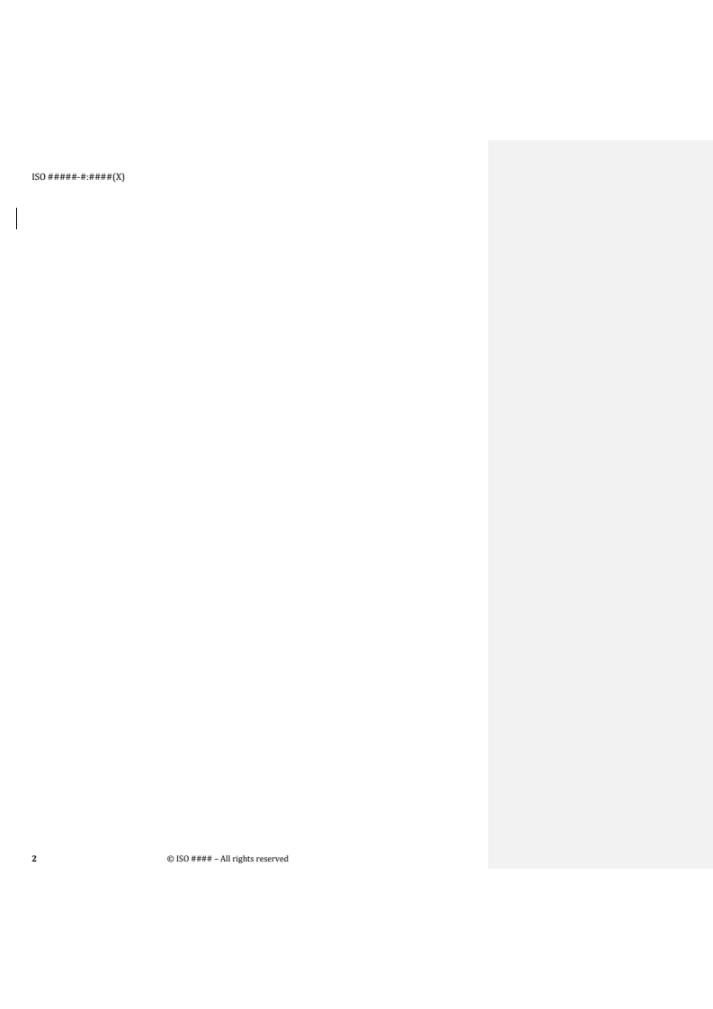 ISO/DTS 25344-1 REDLINE ISO/DTS 25344-1 - Electrically propelled road vehicles - Test methods for thermal management system of traction battery packs and systems — Part 1: General tests - Page 2 preview