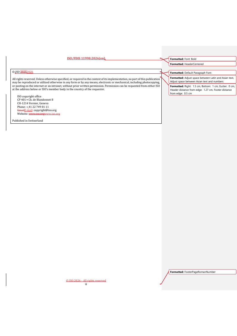 ISO/FDIS 11998 REDLINE ISO/FDIS 11998 - Paints and varnishes — Determination of wet-scrub resistance of coatings - Page 2 preview