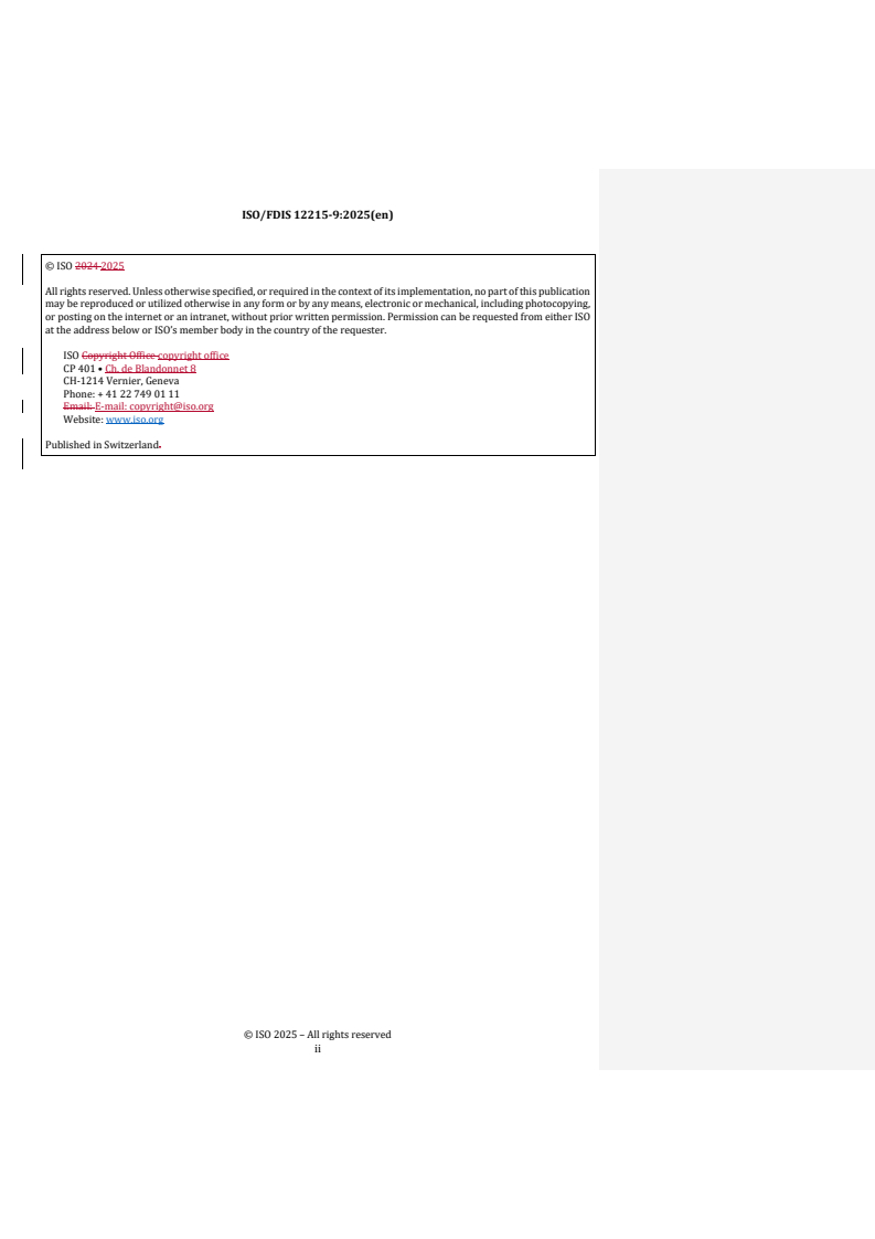 REDLINE ISO/FDIS 12215-9 - Small craft — Hull construction and scantlings — Part 9: Sailing craft appendages
Released:18. 06. 2025