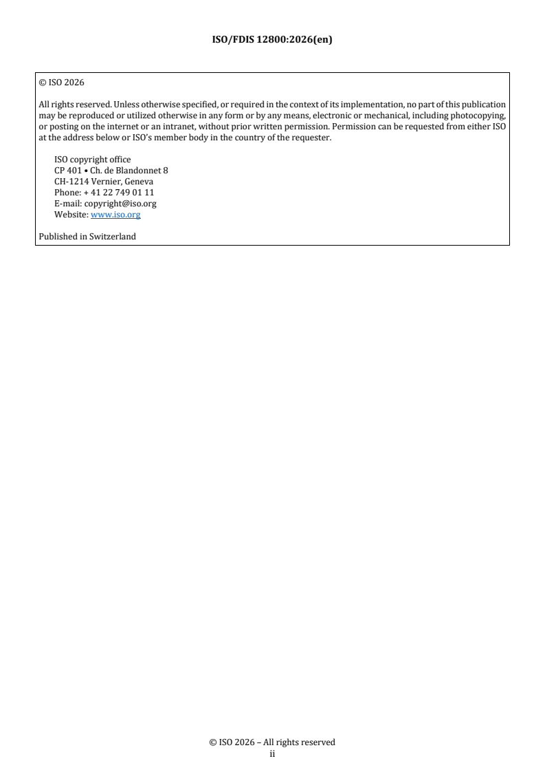 ISO/FDIS 12800 REDLINE ISO/FDIS 12800 - Nuclear fuel technology — Guidelines on the measurement of the specific surface area of uranium dioxide and plutonium dioxide powders by the BET method - Page 2 preview