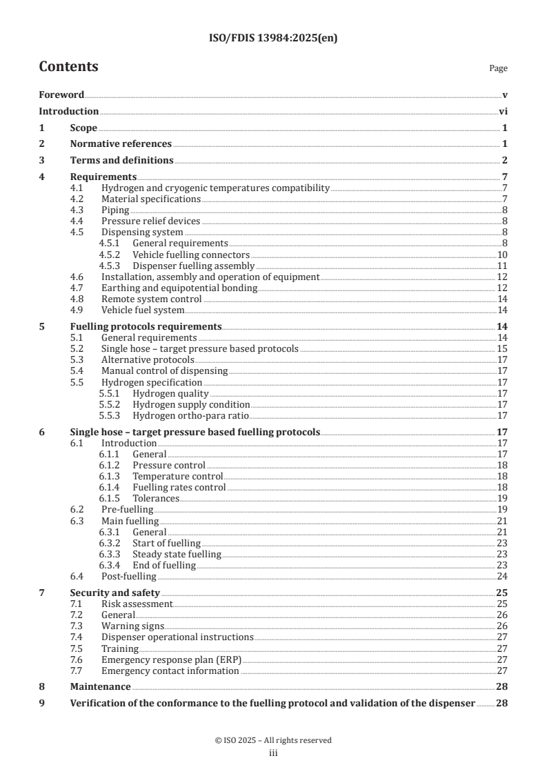 ISO/FDIS 13984 ISO/FDIS 13984 - Liquid hydrogen — Land vehicle fuelling protocol
Released:30. 10. 2025 - Page 3 preview