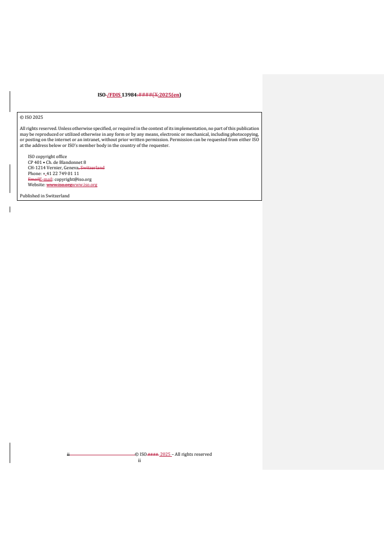 REDLINE ISO/FDIS 13984 - Liquid hydrogen — Land vehicle fuelling protocol
Released:30. 10. 2025