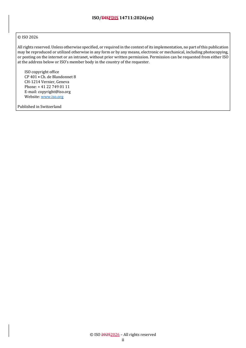 ISO/FDIS 14711 REDLINE ISO/FDIS 14711 - Space systems — Uncrewed mission operations concepts — Requirements and recommendations - Page 2 preview