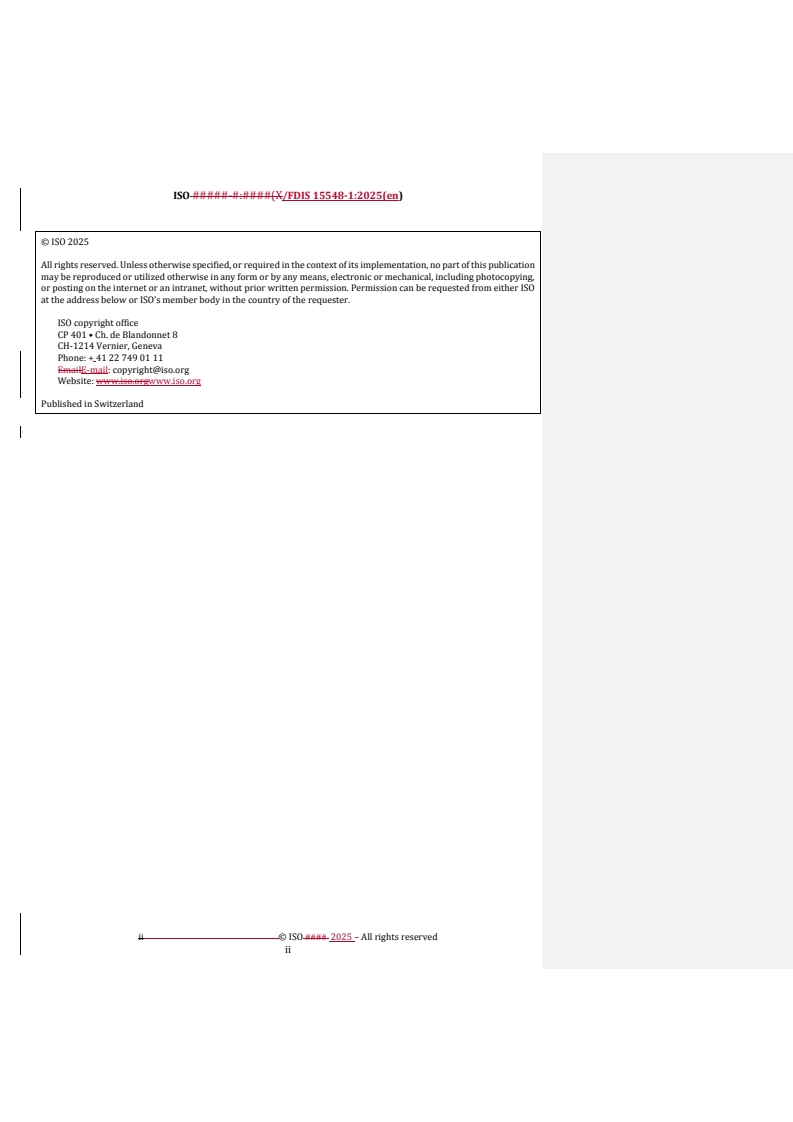 REDLINE ISO/FDIS 15548-1 - Non-destructive testing — Equipment for eddy current examination — Part 1: Instrument characteristics and verification
Released:17. 12. 2025