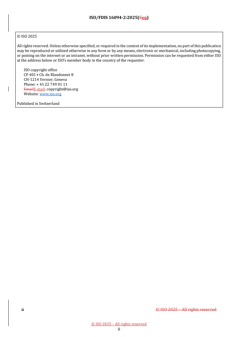 REDLINE ISO/FDIS 16094-2 - Water quality — Analysis of microplastic in water — Part 2: Vibrational spectroscopy methods for waters with low content of suspended solids including drinking water
Released:4. 06. 2025