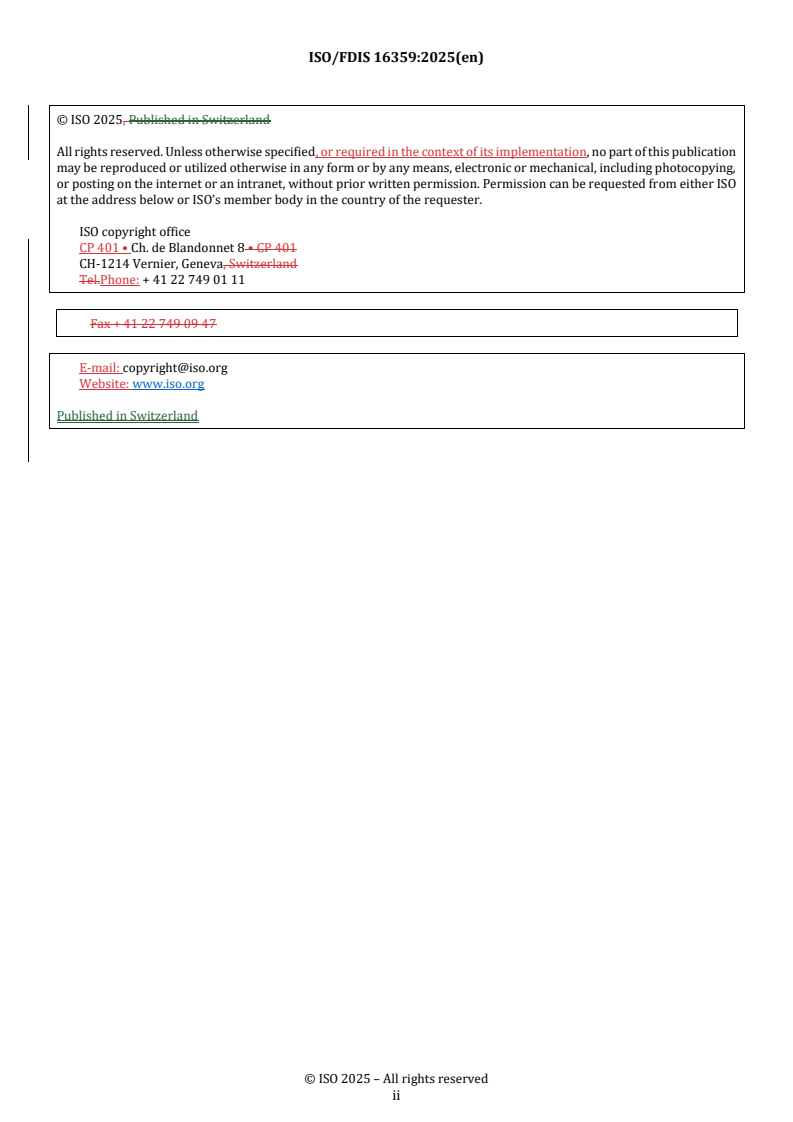 REDLINE ISO/FDIS 16359 - Horology — Harmonized practices to demonstrate wrist-watches chemical regulatory compliance
Released:7. 08. 2025