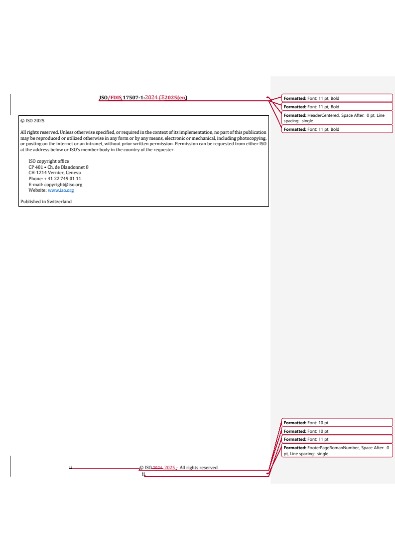REDLINE ISO/FDIS 17507-1 - Natural gas — Calculation of methane number of gaseous fuels for reciprocating internal combustion engines — Part 1: MNc method
Released:18. 07. 2025