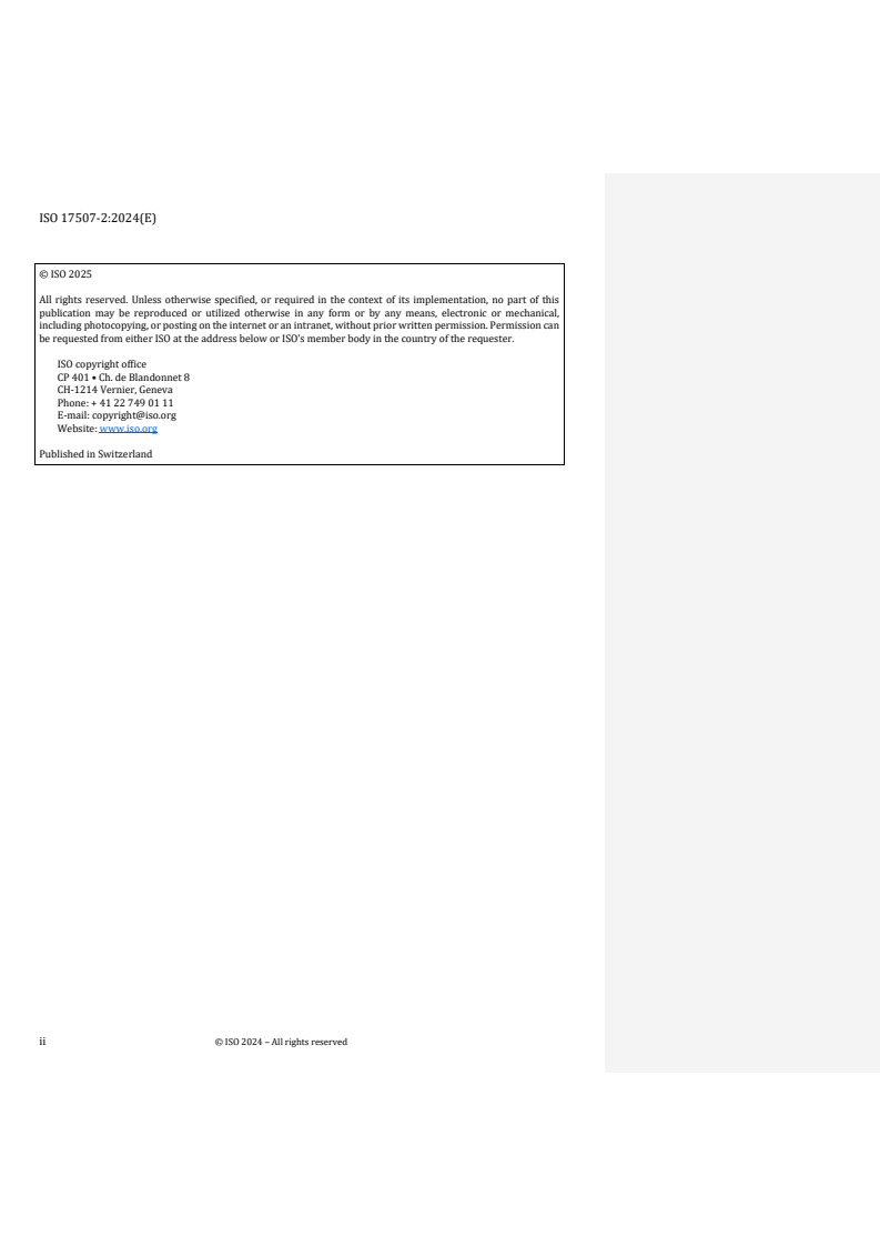 REDLINE ISO/FDIS 17507-2 - Natural gas — Calculation of methane number of gaseous fuels for reciprocating internal combustion engines — Part 2: PKI method
Released:18. 07. 2025