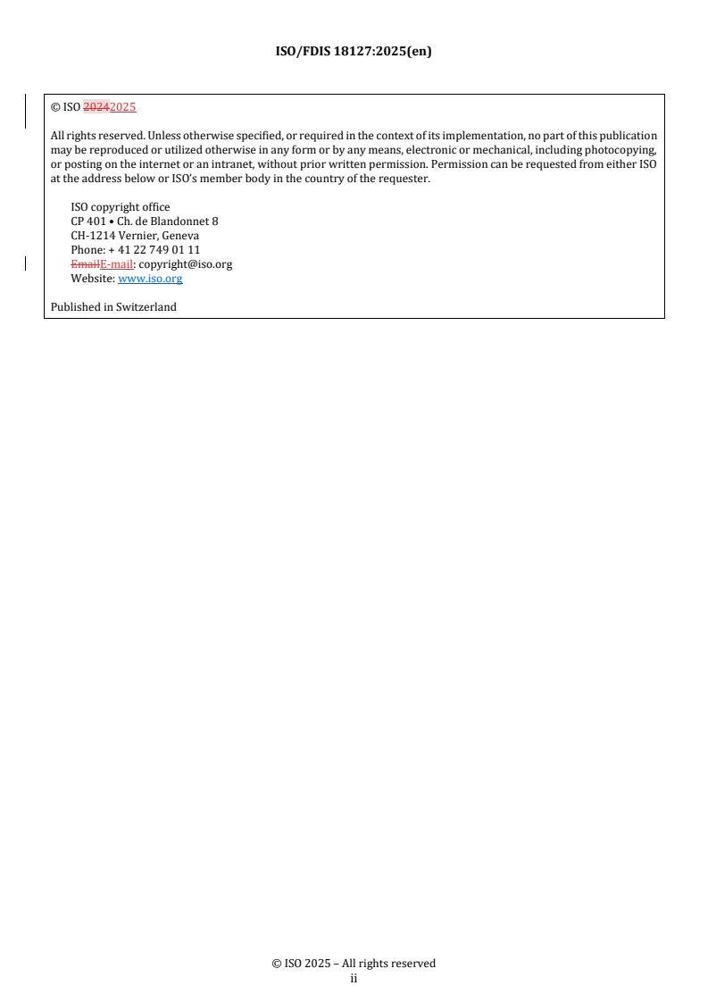 REDLINE ISO/FDIS 18127 - Water quality — Determination of adsorbable organically bound fluorine, chlorine, bromine and iodine (AOF, AOCl, AOBr, AOI) — Method using combustion and subsequent ion chromatographic measurement
Released:21. 08. 2025