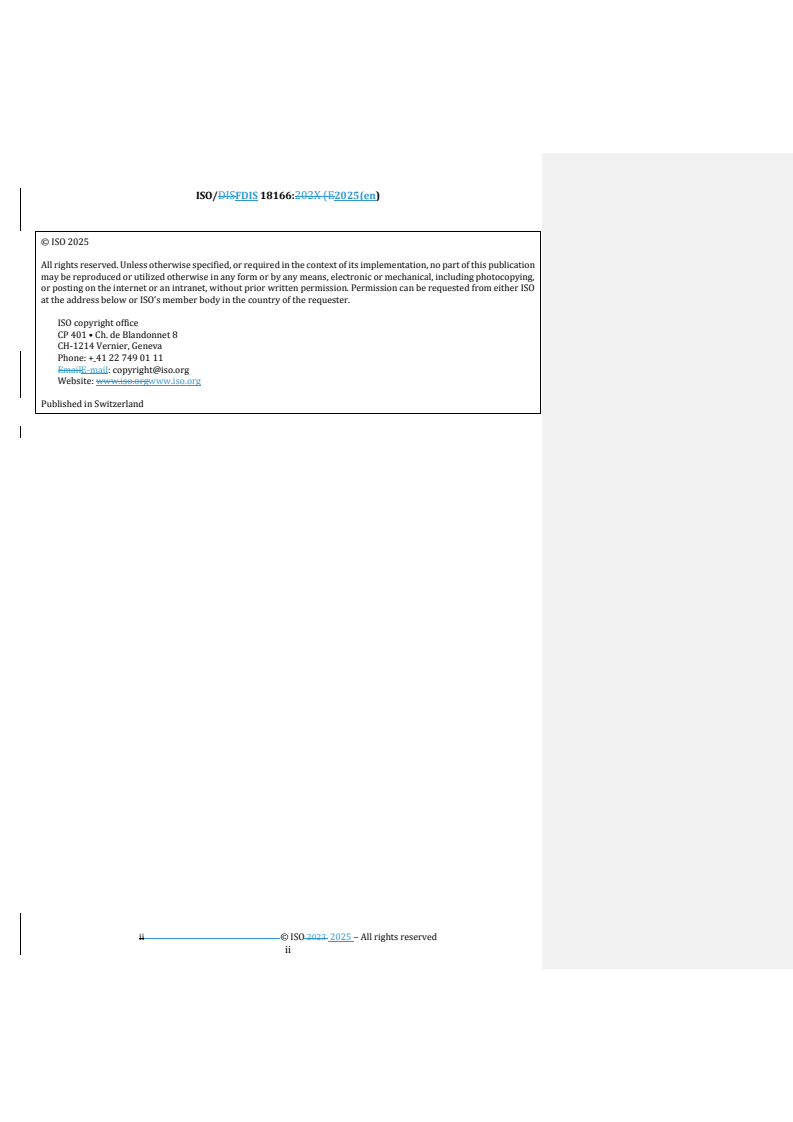 REDLINE ISO/FDIS 18166 - Numerical welding simulation — Execution and documentation
Released:9/30/2025